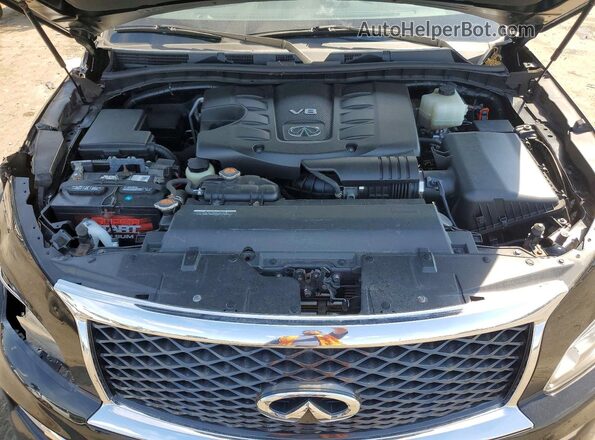 JN8AZ2NE2H9159771 2017 INFINITI QX80 Черный Вид наклейки с VIN-кодом