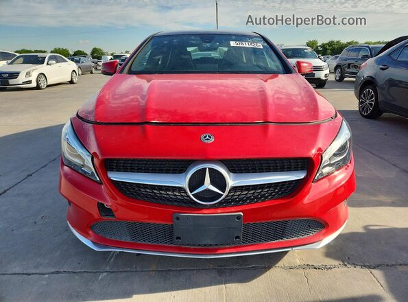 WDDSJ4EB6KN776250 2019 MERCEDES-BENZ CLA-CLASS Red Հետևի տեսք