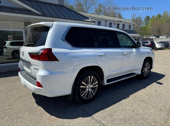 JTJHY7AX2J4263193 2018 LEXUS LX White Widok z przodu