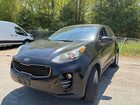 2017 Kia Sportage Lx Black vin: KNDPMCAC5H7258370