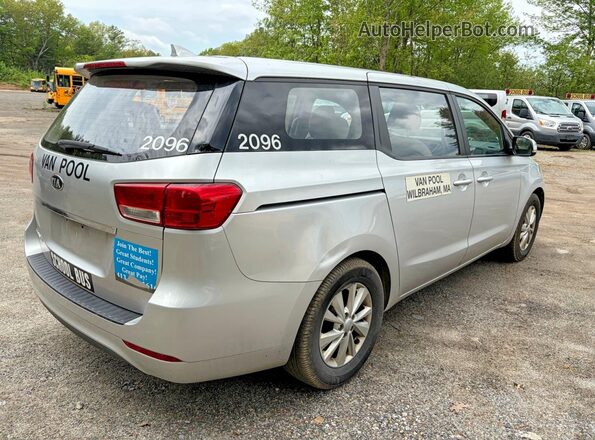 KNDMA5C16G6114169 2016 KIA SEDONA Серый Вид спереди