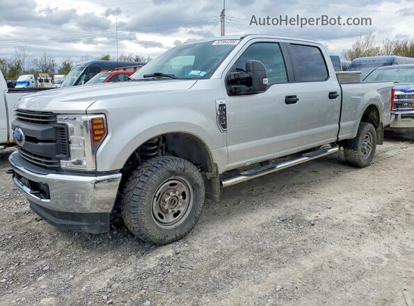 1FT7W2B61KEF22989 2019 FORD F250 Silver Հետևի ձախ