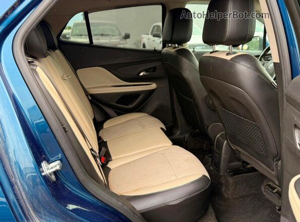 KL4CJESB2KB766934 2019 BUICK ENCORE Синий Вид салона спереди