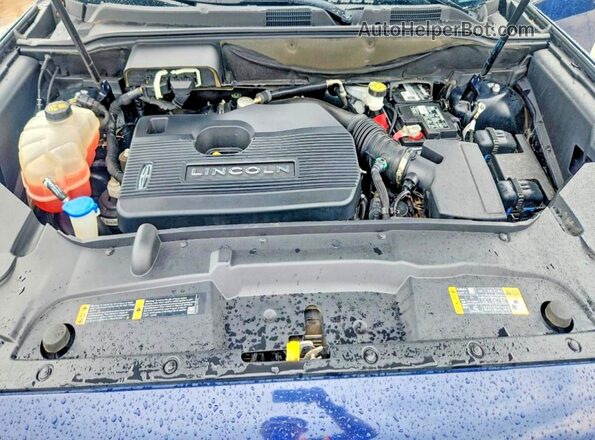 2LMPJ6L9XKBL12644 2019 LINCOLN NAUTILUS Синий Вид наклейки с VIN-кодом