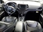 2019 Jeep Cherokee Latitude Plus Черный vin: 1C4PJLLB8KD332502