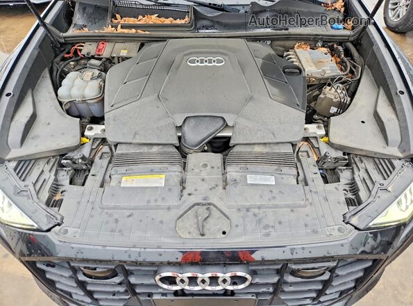WA1FVAF13LD017724 2020 AUDI Q8 Black Вид підкапотного простору