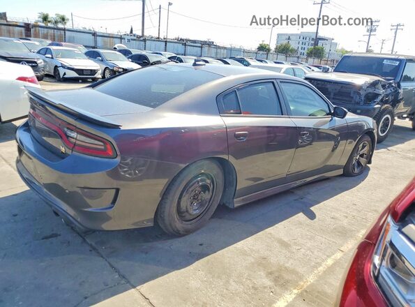 2C3CDXGJ6KH564036 2019 DODGE CHARGER Серый Передняя правая четверть