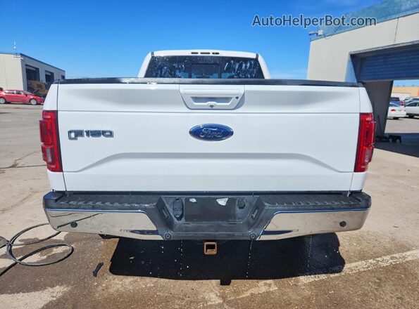 1FTEX1CPXGKD15855 2016 FORD F150 Белый Вид сзади