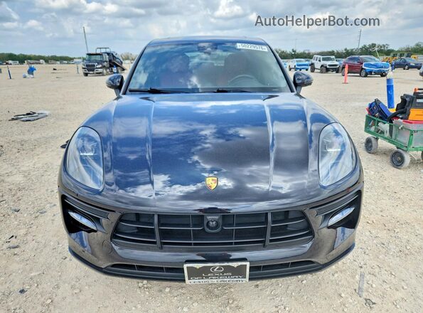 WP1AG2A53MLB54078 2021 PORSCHE MACAN Black Widok z tyłu