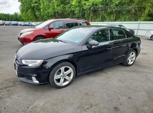 WAUAUGFF6J1045871 2018 AUDI A3 Черный Задняя левая четверть