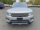 2017 Land Rover Range Rover Sport Hse Silver vin: SALWR2FK1HA128878