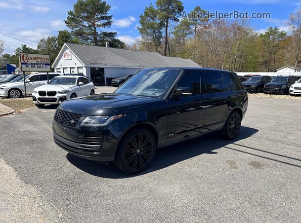 SALGS5RE3KA561190 2019 LAND ROVER RANGE Black Задня права чверть