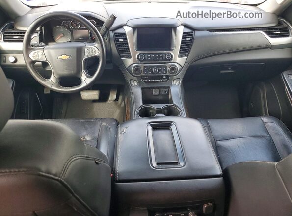 1GNSCBKC9LR130207 2020 CHEVROLET TAHOE Желто-коричневый Вид панели приборов