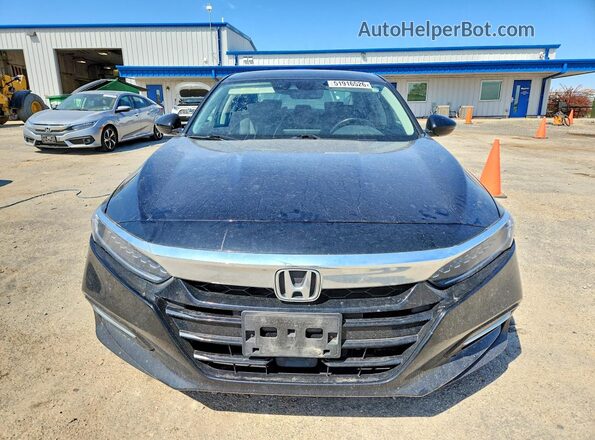 1HGCV3F90LA011263 2020 HONDA ACCORD Black Вид ззаду