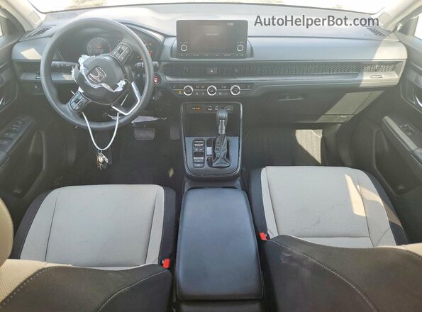 5J6RS3H40SL011019 2025 HONDA CR-V White Instrument cluster view