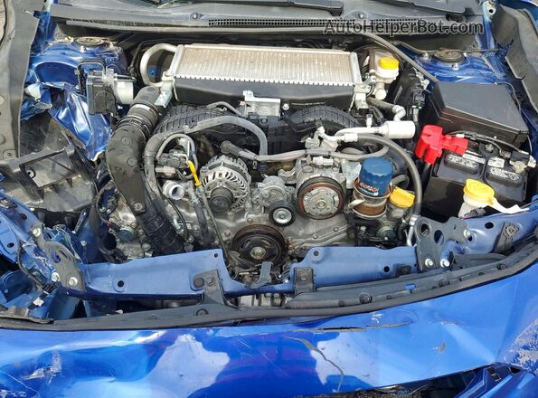 JF1VBAF68P9802681 2023 SUBARU WRX Синий Вид подкапотного пространства