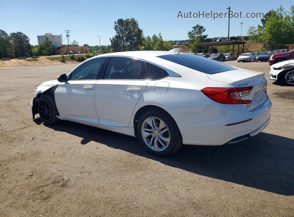 1HGCV1F19JA152831 2018 HONDA ACCORD White Задня права чверть