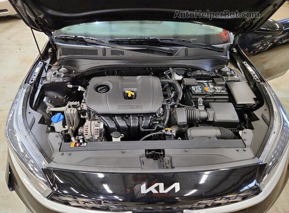 3KPF24AD1PE538382 2023 KIA FORTE Черный Вид задней части салона