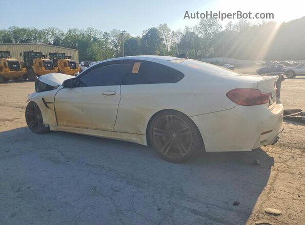 WBS3R9C50GK336317 2016 BMW M4 Белый Задняя правая четверть