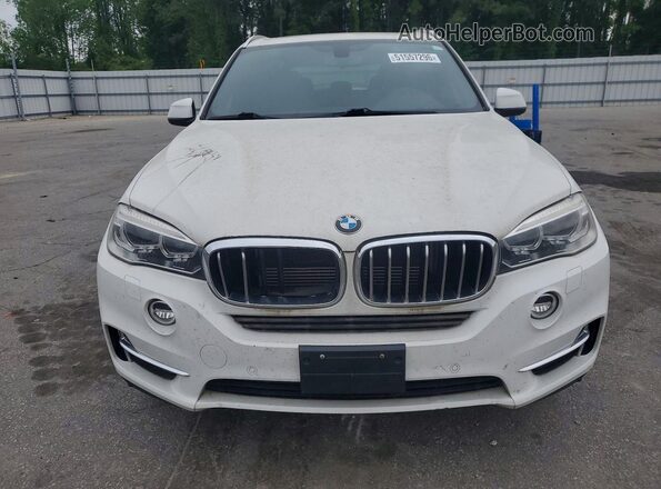 5UXKT0C32H0S81069 2017 BMW X5 Белый Вид сзади