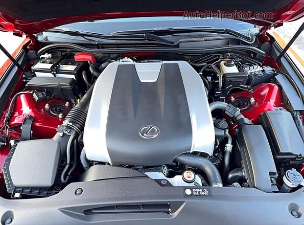 JTHGZ1B23S5093139 2025 LEXUS IS Красный Вид панели приборов