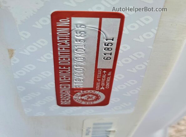 1FTEX1CPXGKD15855 2016 FORD F150 Белый Вид подкапотного пространства