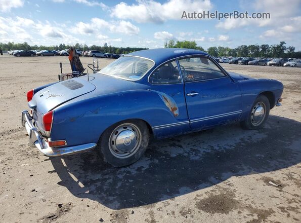 1412861965 1971 VOLKSWAGEN KARMANGHIA Blue Front right