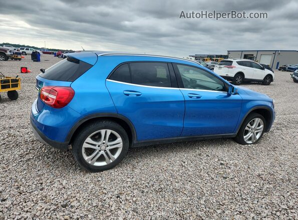 WDCTG4GBXGJ188449 2016 MERCEDES-BENZ GLA Blue Przód prawy