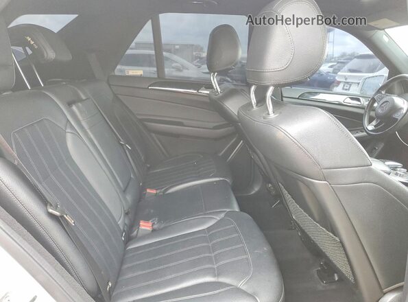 4JGDA5HB1JB181080 2018 MERCEDES-BENZ GLE Белый Вид задней части салона