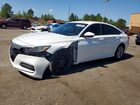 2018 Honda Accord Lx White vin: 1HGCV1F19JA152831