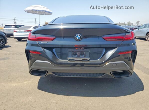 WBABC4C57KBU96451 2019 BMW M8 Черный Вид салона спереди