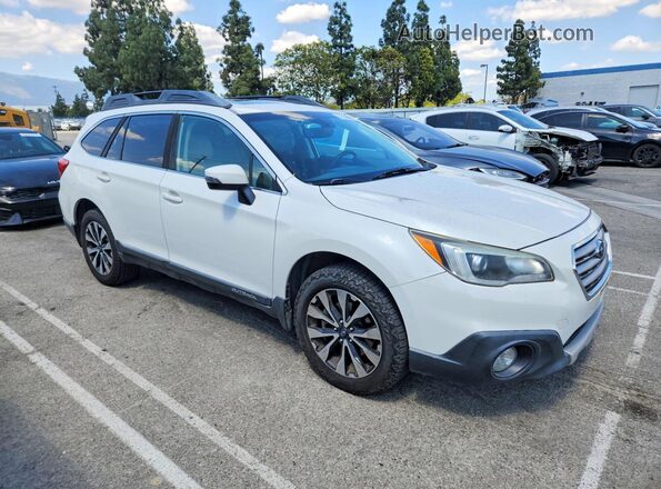 4S4BSENC3H3332166 2017 SUBARU OUTBACK Белый Вид спереди