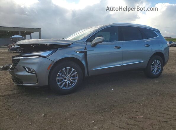 5GAEVAKWXPJ259390 2023 BUICK ENCLAVE Серебряный Задняя левая четверть