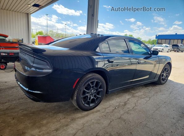 2C3CDXJGXGH181138 2016 DODGE CHARGER Черный Передняя правая четверть