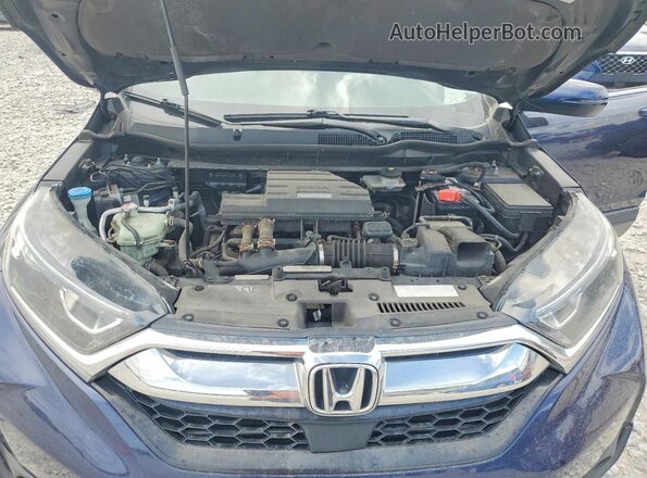 5J6RW2H81KA000995 2019 HONDA CR-V Blue VIN sticker view
