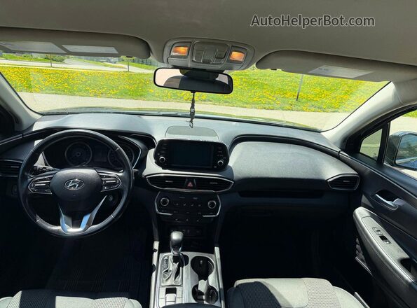 5NMS2CAD1KH051421 2019 HYUNDAI SANTA Черный Вид задних сидений