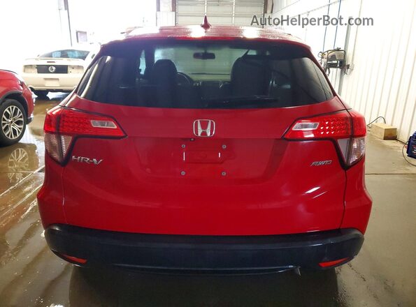 3CZRU6H79HM701431 2017 HONDA HR-V Red Vista interior delantera
