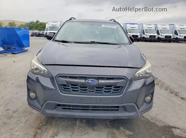 JF2GTABCXJH219667 2018 SUBARU CROSSTREK Серый Вид сзади