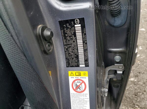 58ABK1GG2HU066215 2017 LEXUS ES Серый Вид наклейки с VIN-кодом