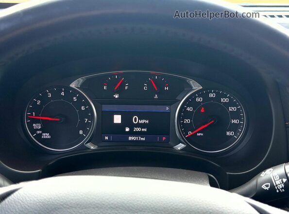 3GKALVEV8ML374561 2021 GMC TERRAIN White Widok zestawu wskaźników