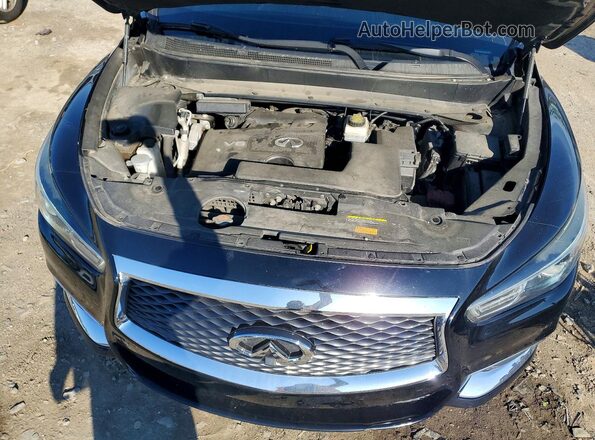 5N1DL0MM7KC558818 2019 INFINITI QX60 Black Вид наклейки з VIN-кодом