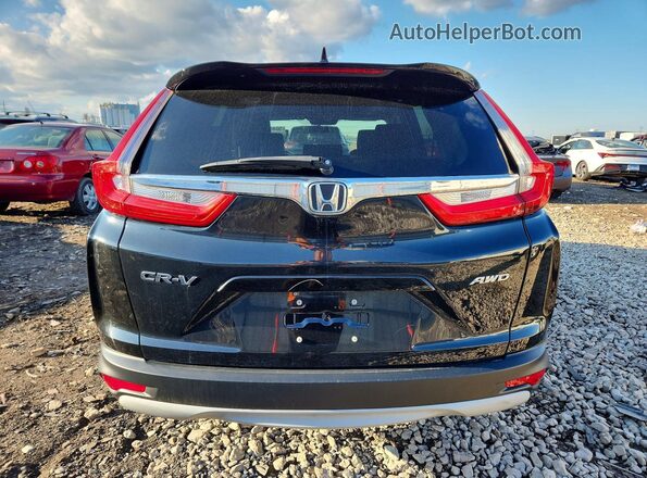5J6RW2H5XHL044450 2017 HONDA CR-V Black Widok wnętrza z przodu