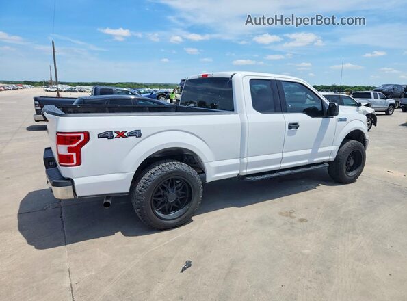 1FTEX1EPXJFD05744 2018 FORD F150 White Передня права чверть
