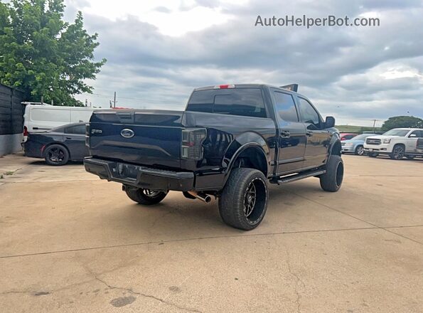 1FTEW1EF6HKE29828 2017 FORD F150 Черный Вид спереди