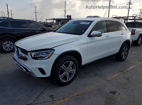 W1N0G8DB6NV361483 2022 MERCEDES-BENZ GLC-CLASS White უკანა მარცხენა