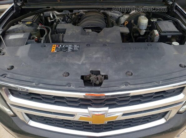 1GNSKHKC8JR208821 2018 CHEVROLET SUBURBAN Черный Вид наклейки с VIN-кодом