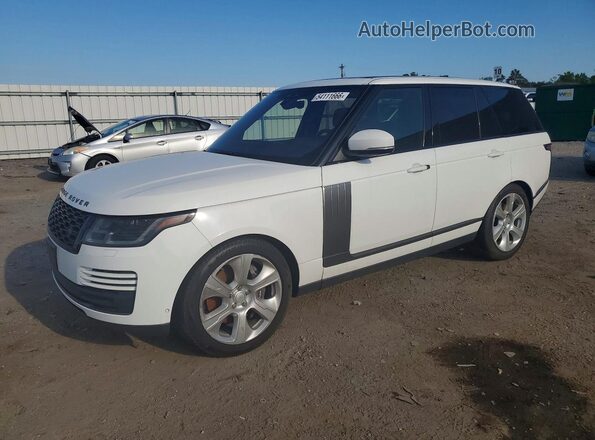 SALGS2RE9JA383721 2018 LAND ROVER RANGE ROVER White Rear left