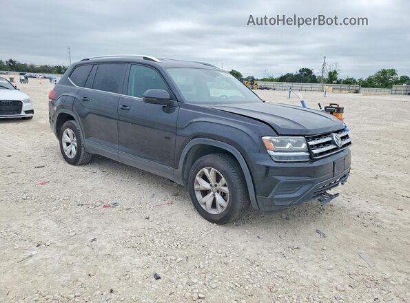 1V2AP2CA0KC590393 2019 VOLKSWAGEN ATLAS Black Widok z przodu