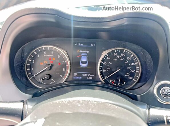 JN1EV7AP5JM354296 2018 INFINITI Q50 Черный Вид щитка приборов