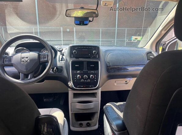 2C4RDGBG7GR367928 2016 DODGE CARAVAN Белый Вид щитка приборов